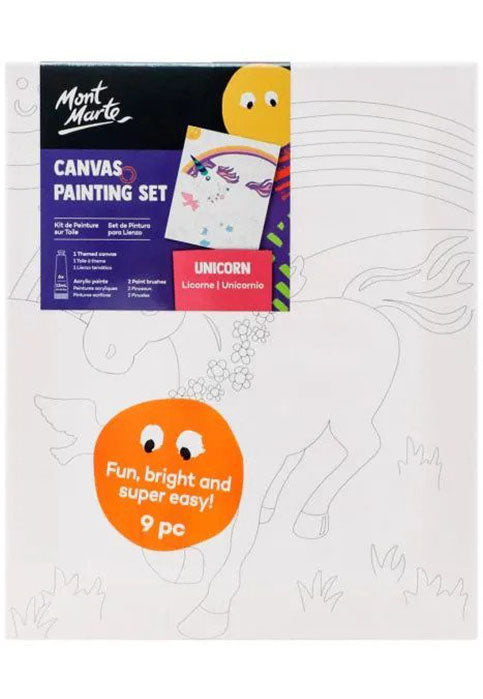 MONT MARTE KIDS PAINT ME SET 10PCS-UNICORN