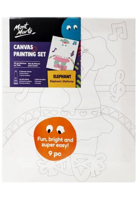 MONT MARTE KIDS PAINT ME SET 10PCS-ELEPHANT