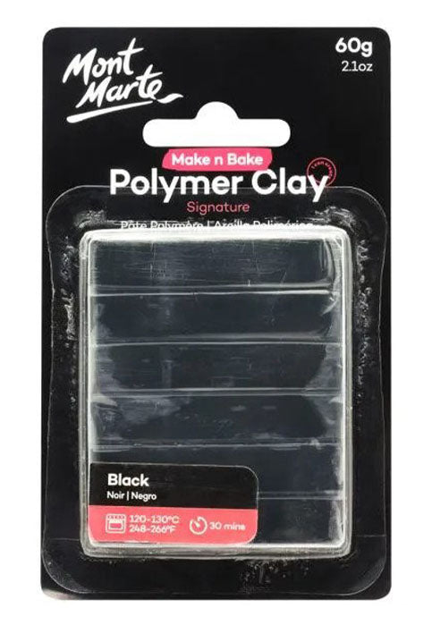 معجون بوليمر 60 غرام مونت مارت MONT MARTE POLYMER CLAY 60G