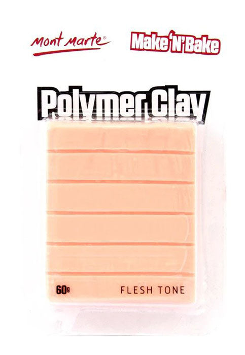 معجون بوليمر 60 غرام مونت مارت MONT MARTE POLYMER CLAY 60G