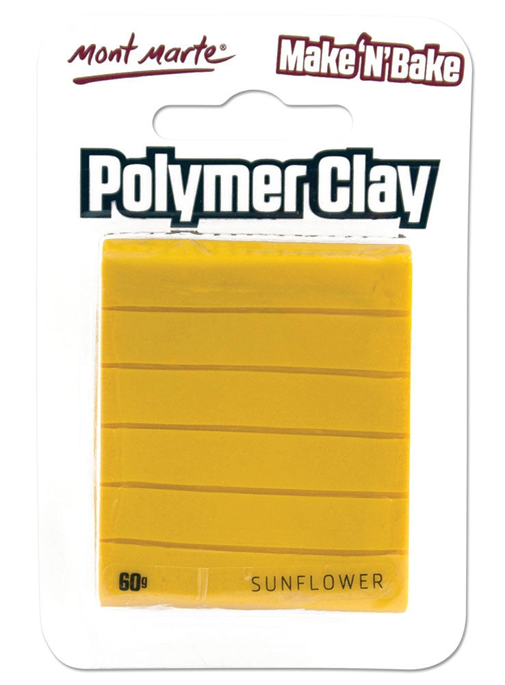 Mont Marte - Sunflower Polymer Clay 60G