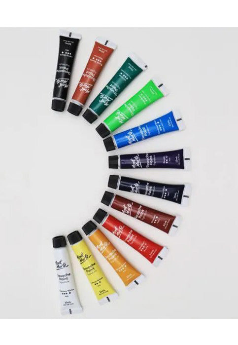 طقم انابيب الوان غواش - مونت مارت MONT MARTE GOUACHE PAINTS SIGNATURE 12COLX12ML