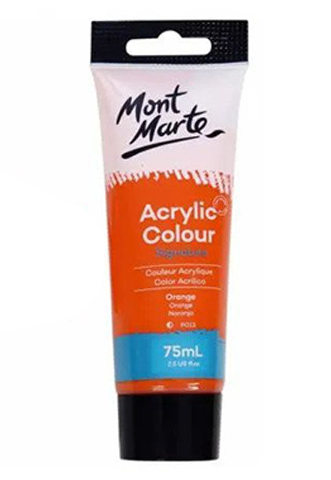 MONT MARTE ACRYLIC COLOUR SIGNATURE 75ML-ORANGE