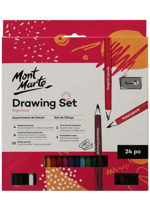 MONT MARTE SIGNATURE 24PCS DRAWING SET