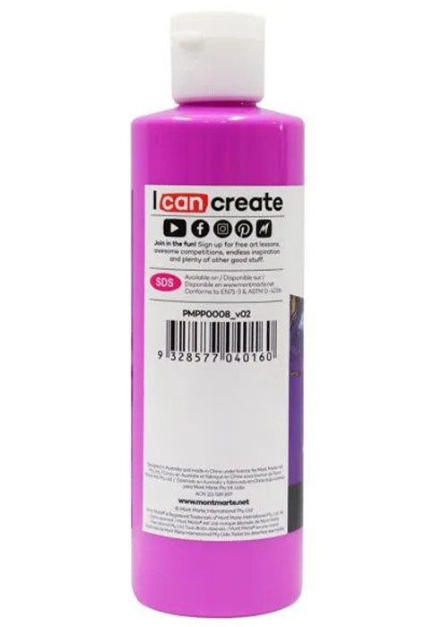 MONT MARTE PREMIUM POURING ACRYLIC PAINT 240ML-MAGENTA