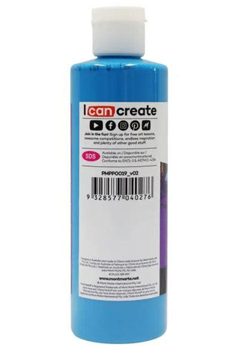 MONT MARTE PREMIUM POURING ACRYLIC PAINT 240ML-PHTHALO TUQUOISE