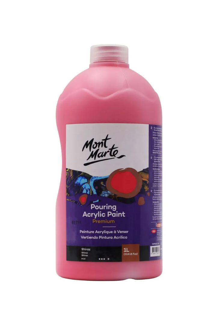 MONT MARTE PREMIUM POURING ACRYLIC PAINT 1L-SHIRAZ