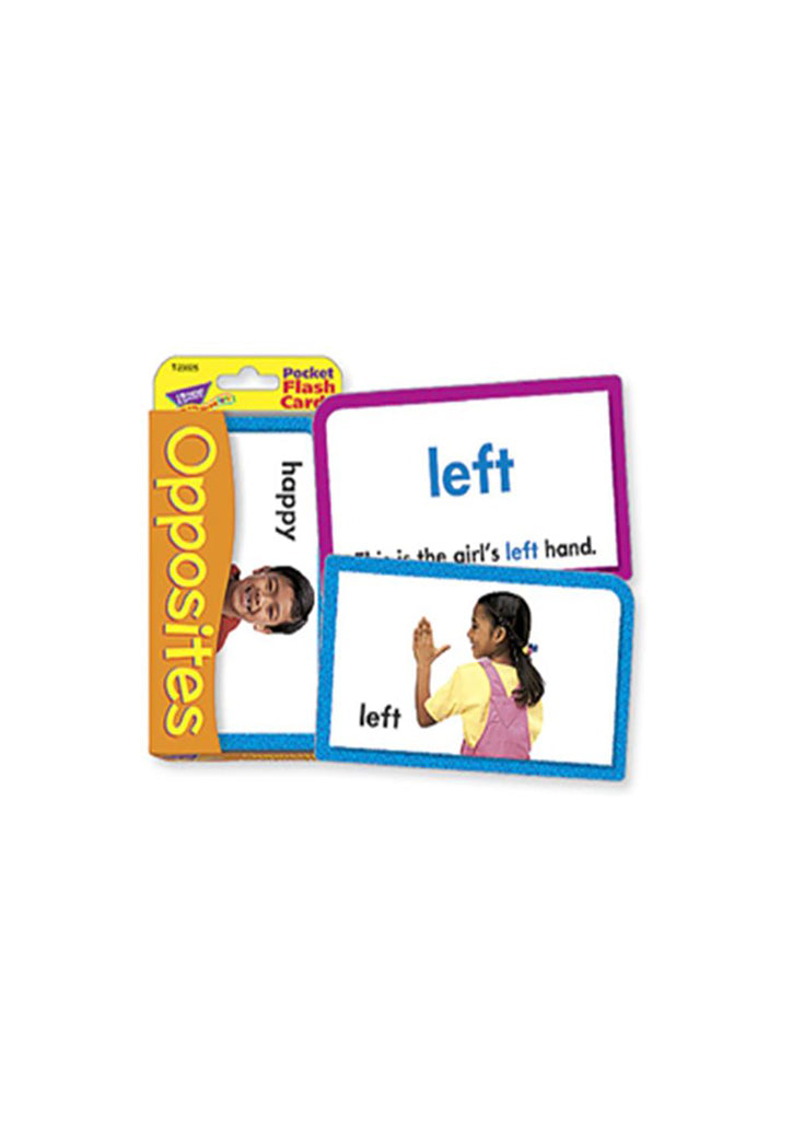 Pocket Flash Cards Opposites