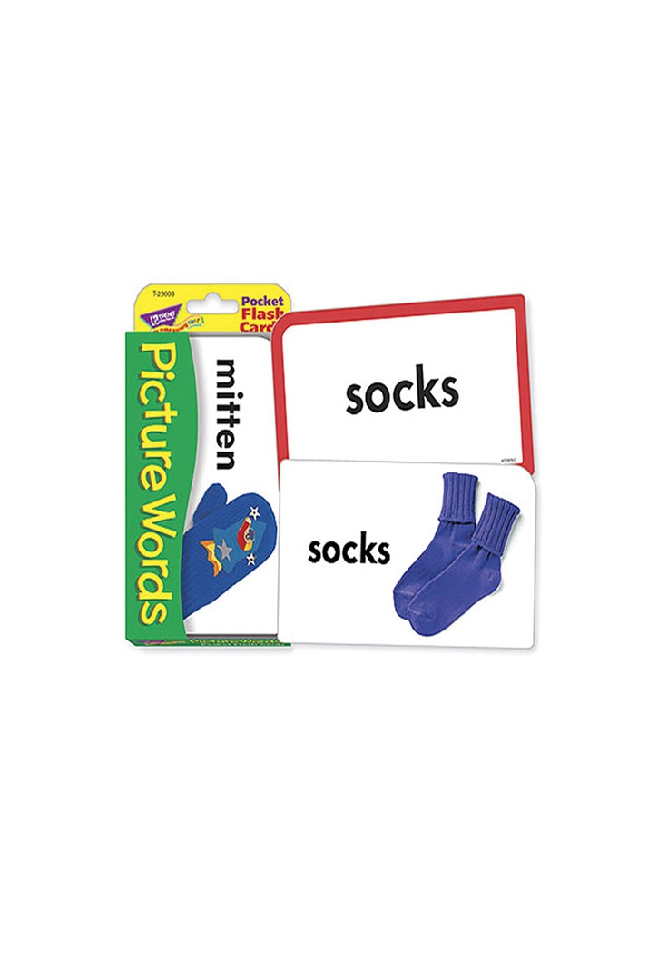 Pocket Flash Cards Picture Words