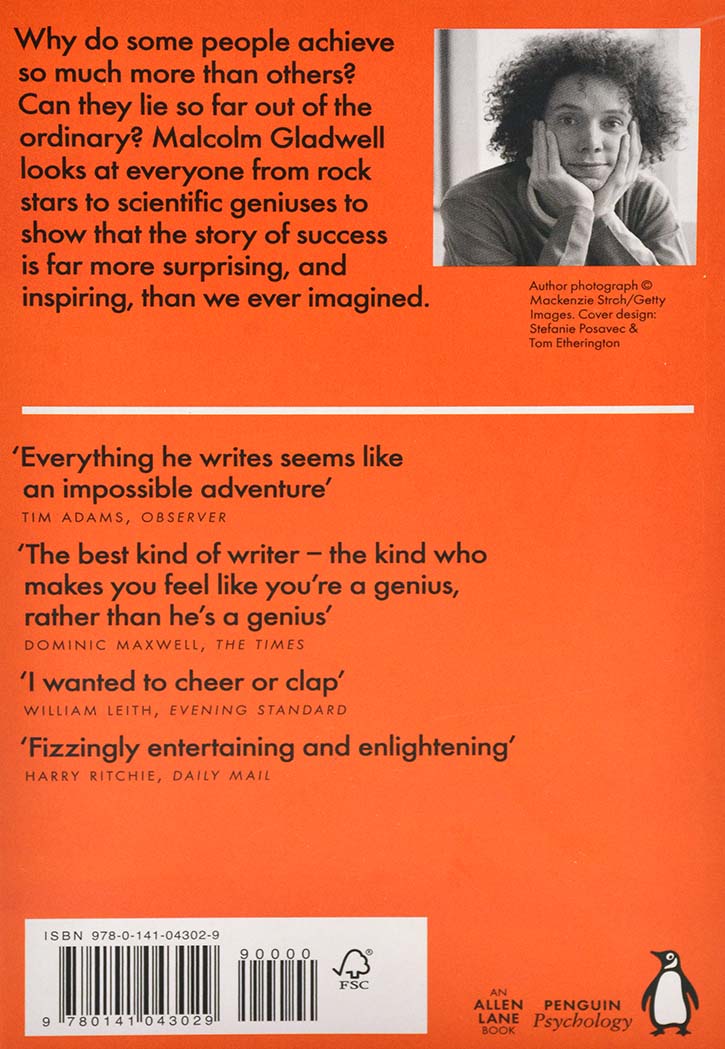 OUTLIERS:THE STORY OF SUCCESS