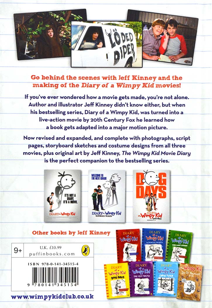 The Wimpy Kid Movie Diary