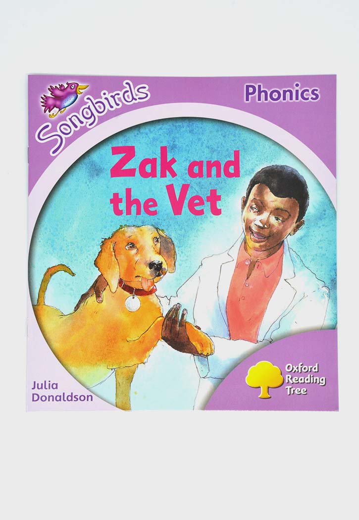 SONGBIRDS PHONICS:ZACK AND THE VET-1