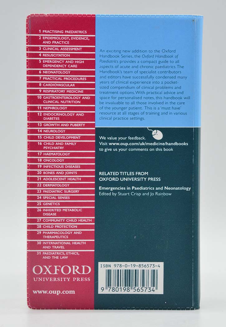 Oxford Handbook Of Paediatrics