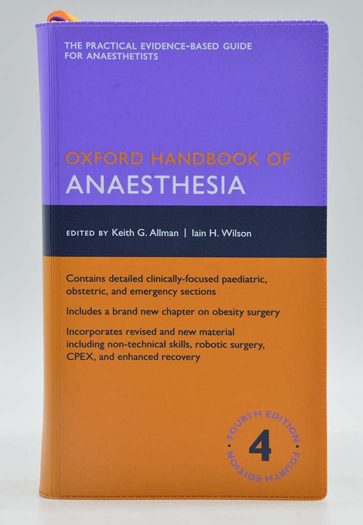 Oxford Handbook Of Anaesthesia 4th Edition
