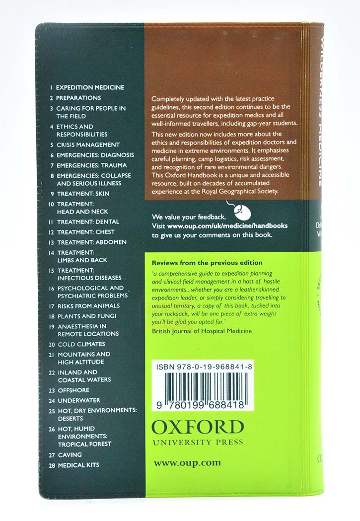 Oxford Handbook Of Expedition And Wilderness Medicine 2nd Edition