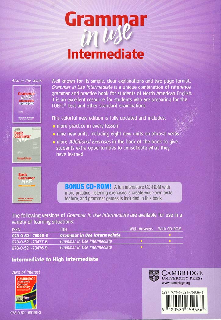 Grammar in Use Intermediate 3rd Edition