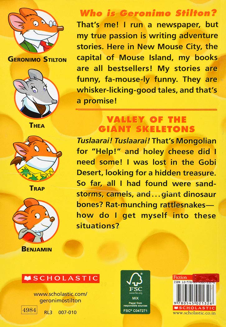 Geronimo Stilton - Valley Of The Giant Skeletons