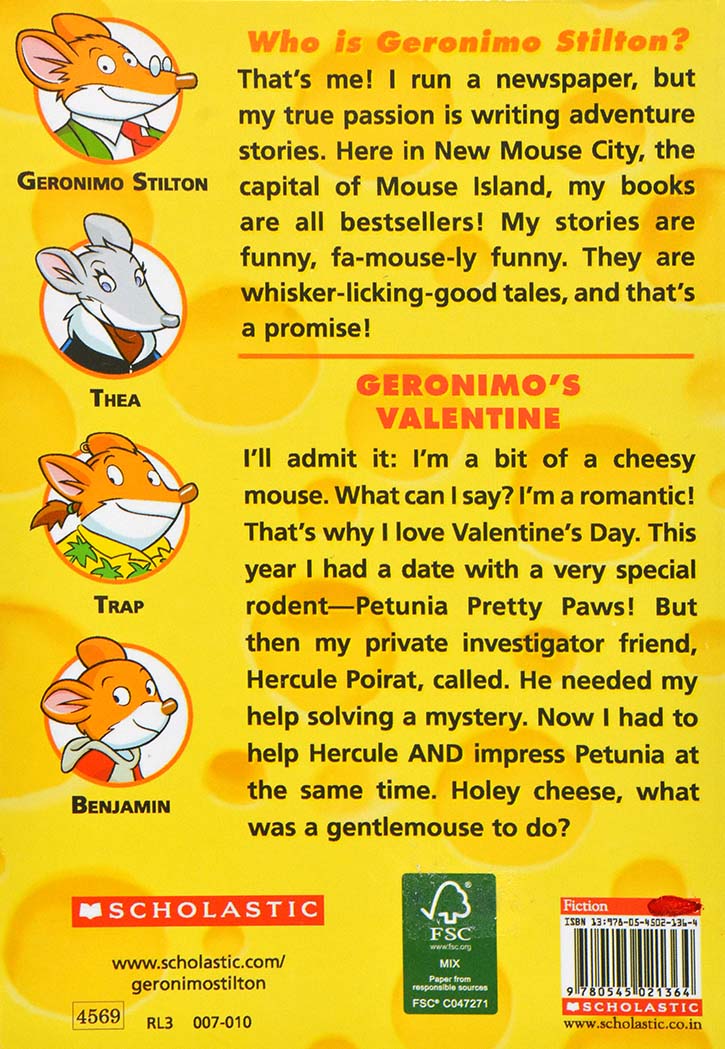 Geronimo Stilton  Geronimo's Valentine