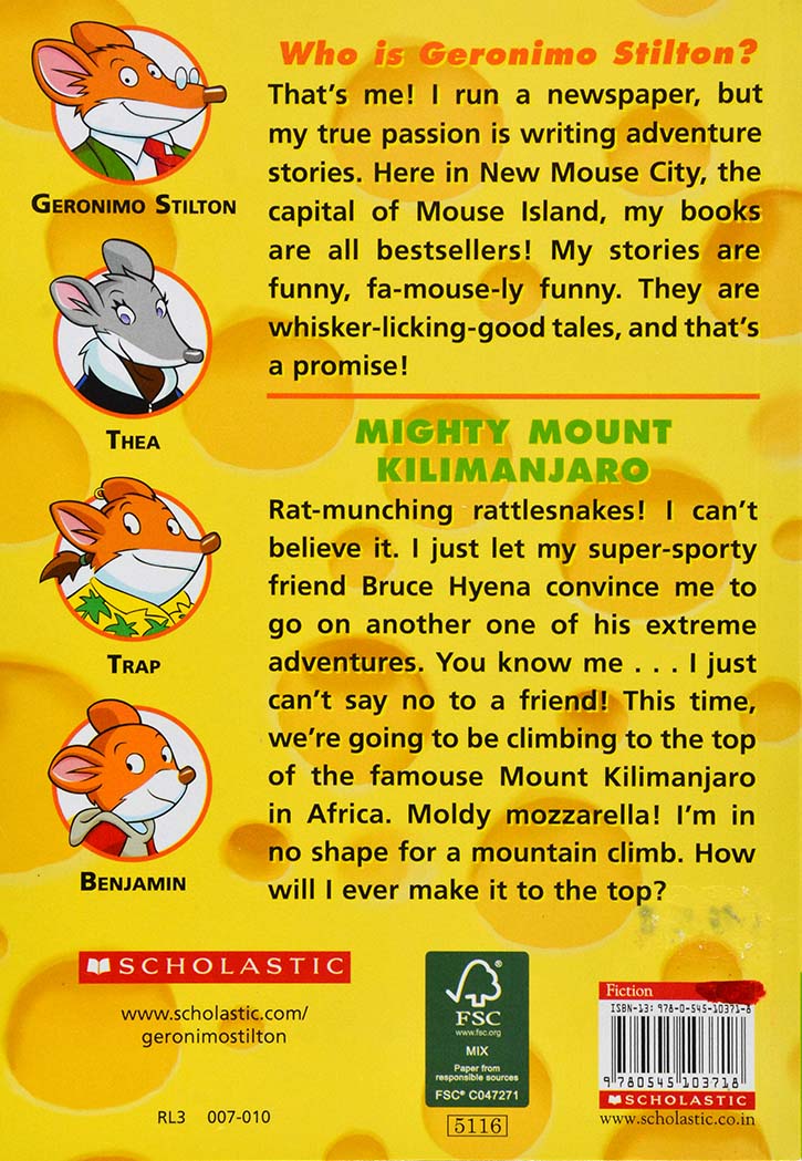 Geronimo Stilton - Mighty Mount Kilimanjaro