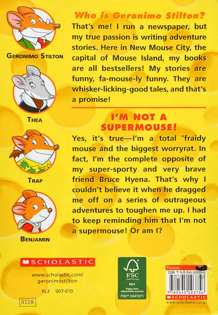 Geronimo Stilton - I'M Not A Supermouse !