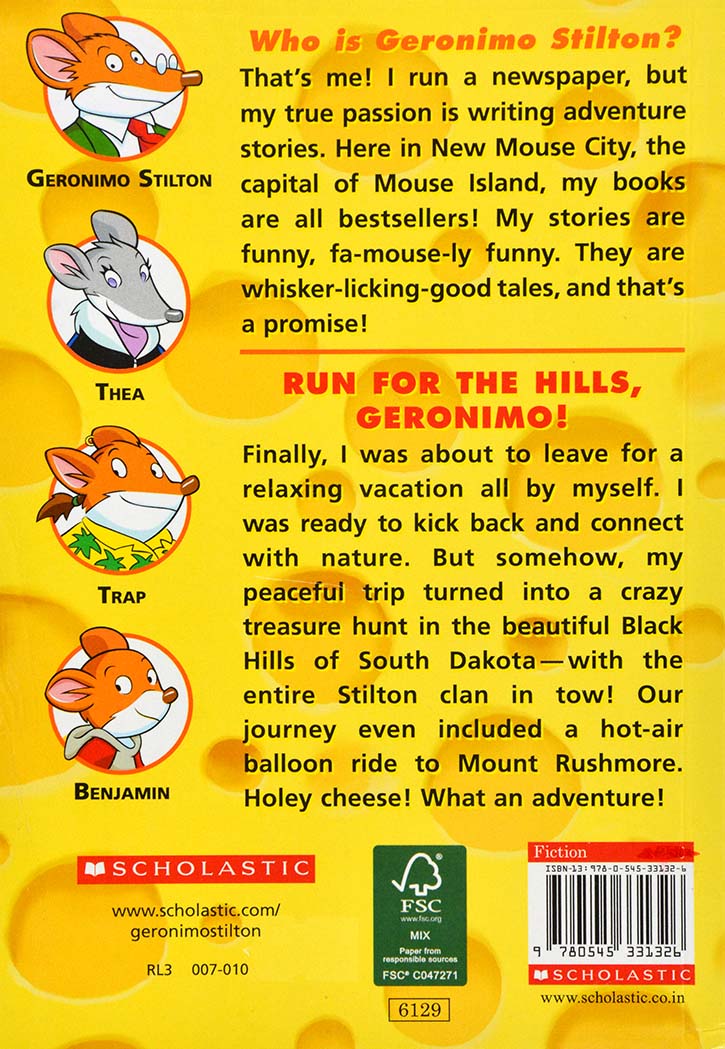 Geronimo Stilton - Run For The Hills , Geronimo !