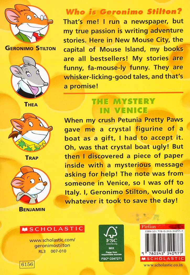 Geronimo Stilton - The Mystery In Venice
