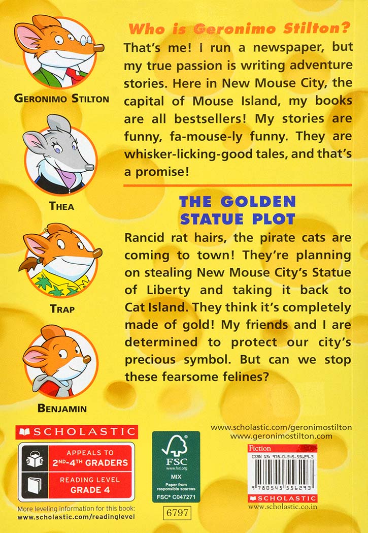 Geronimo Stilton - The Golden Statue Plot