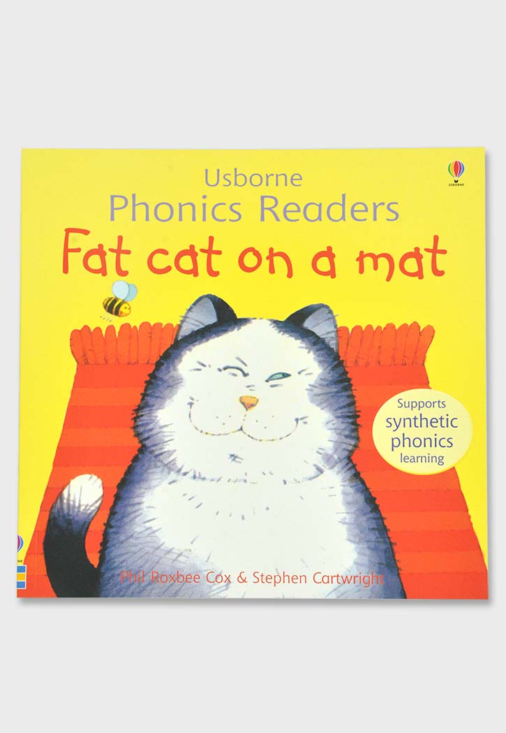 Usborne Phonics Readers - Fat Cat on a Mat
