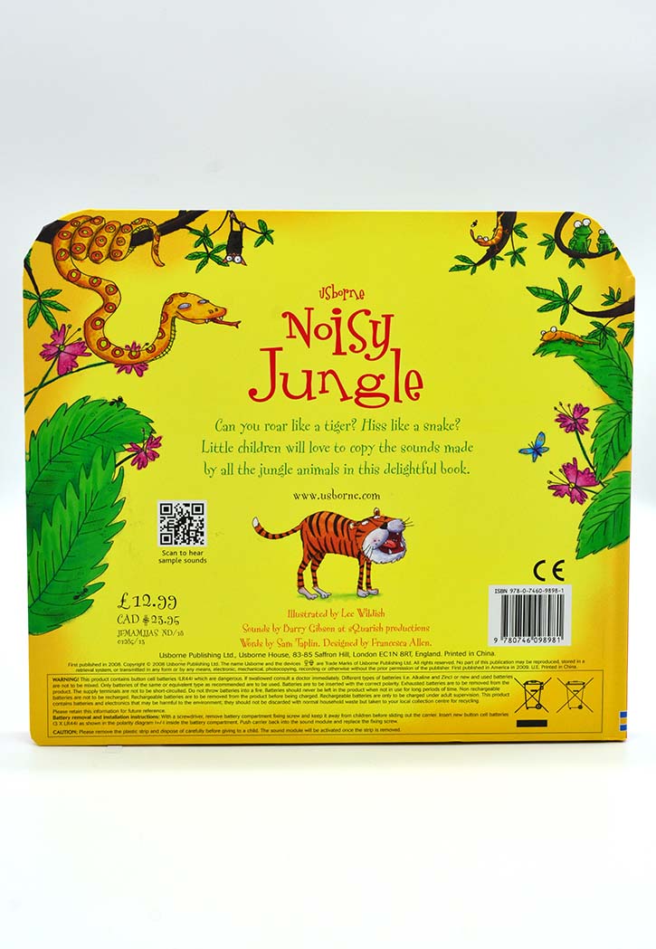 USBORNE : NOISY JUNGLE