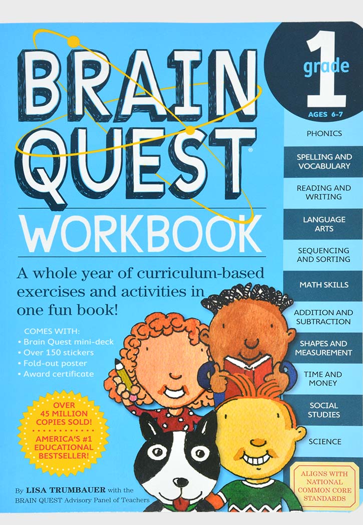 Brain Quest Workbook: Grade 1