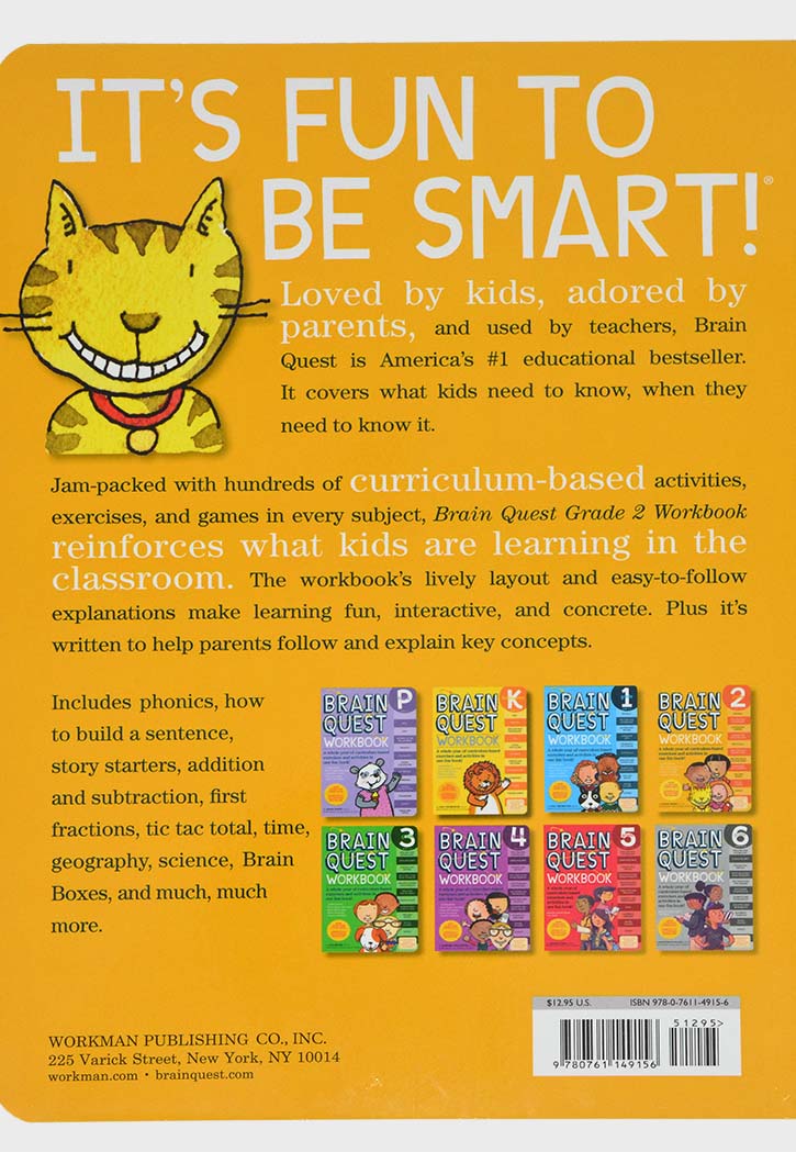 Brain Quest Workbook, Grade 2