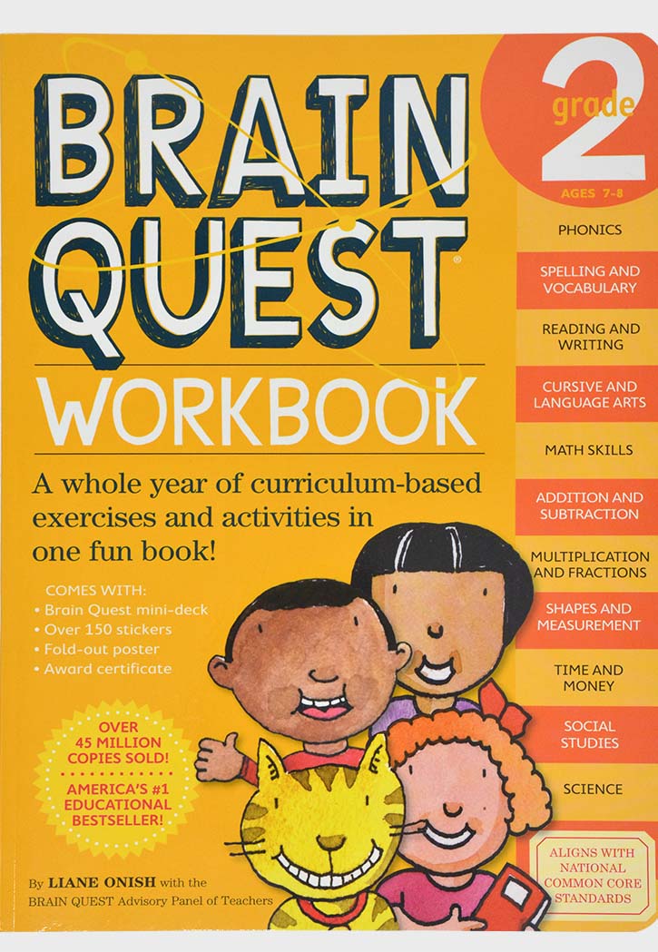 Brain Quest Workbook, Grade 2