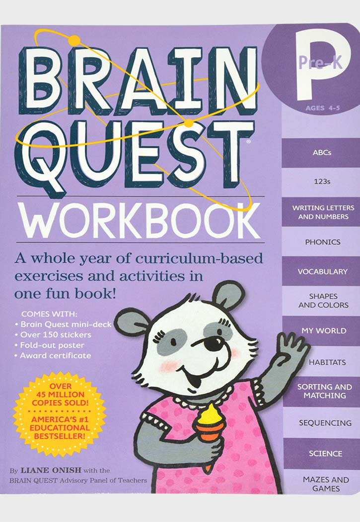 Brain Quest Workbook: Pre-K