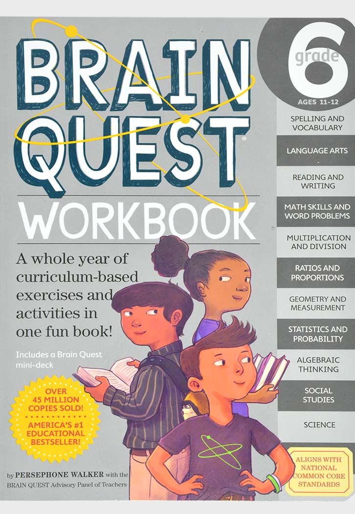 Brain Quest Workbook: 6th Grade