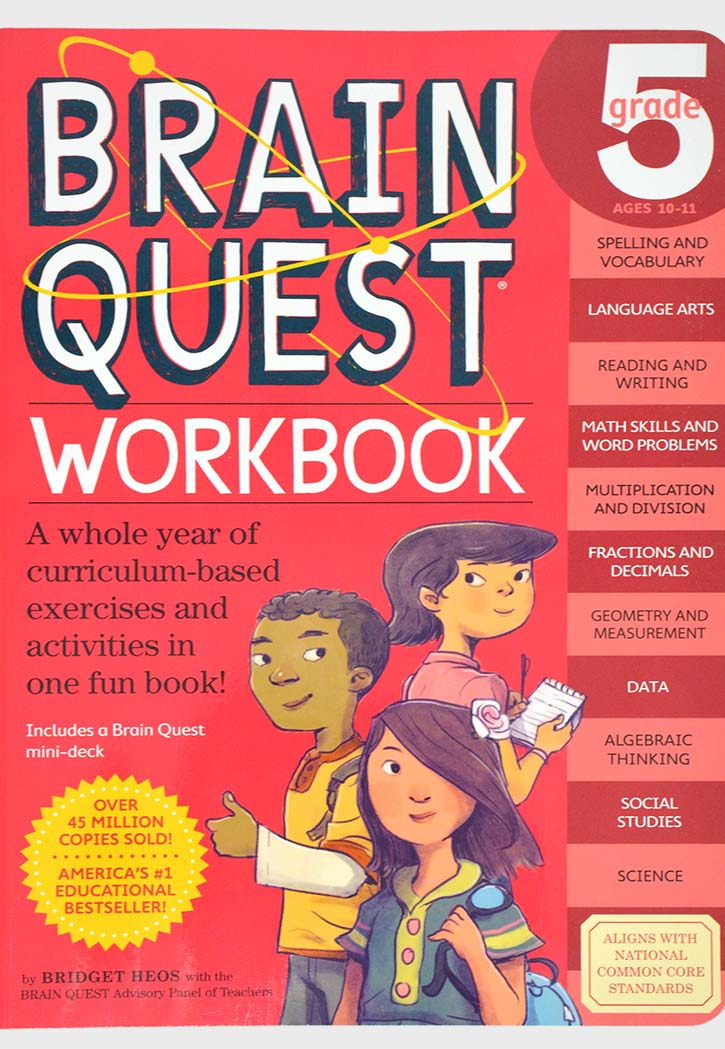 Brain Quest Workbook: 5th Grade