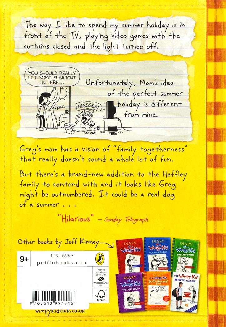 Diary Of A Wimpy Kid : Dog Days (Book 4)