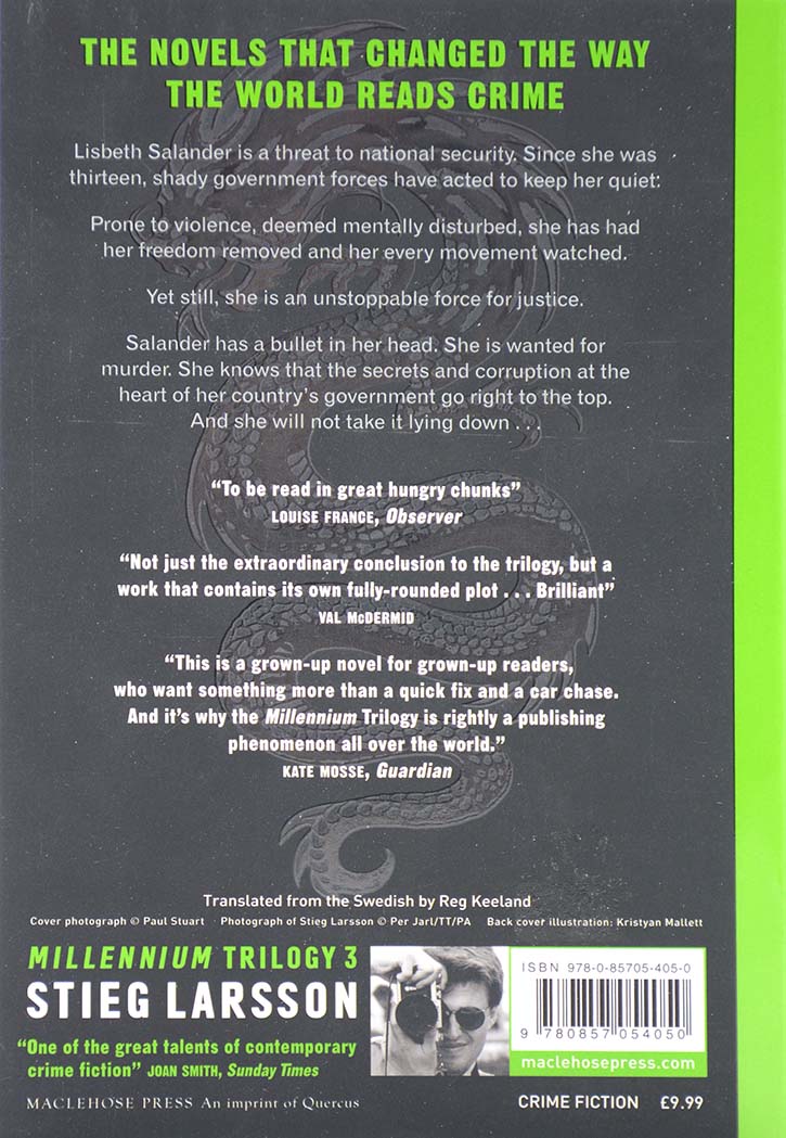 The Girl Who Kicked the Hornet's Nest