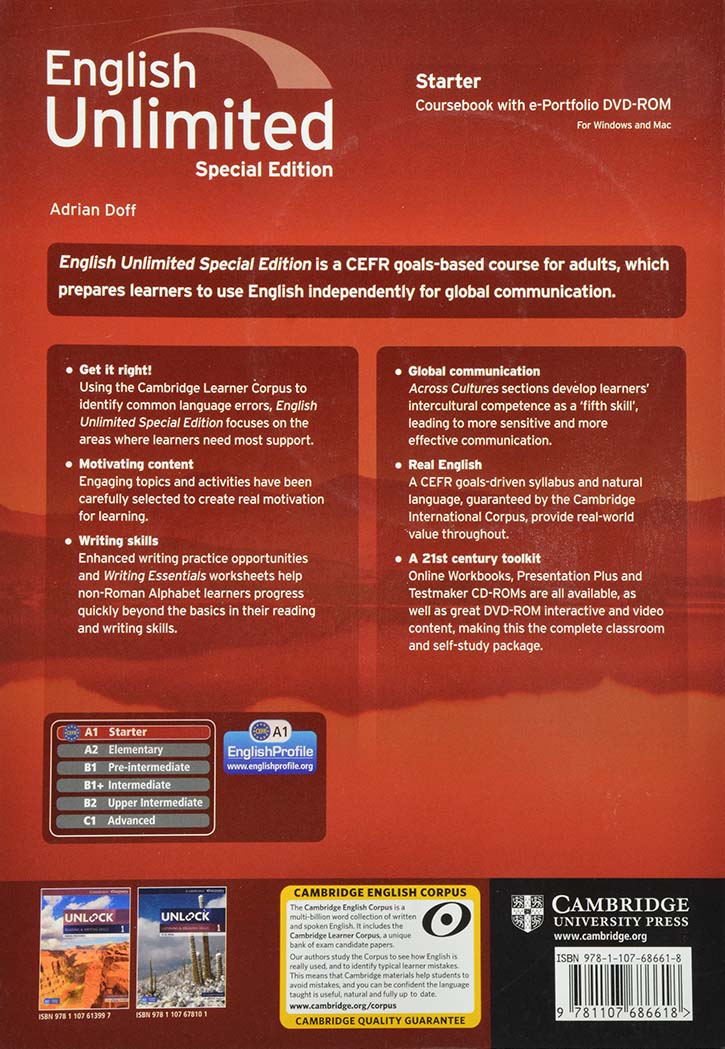 English Unlimited A1 Starter Coursebook