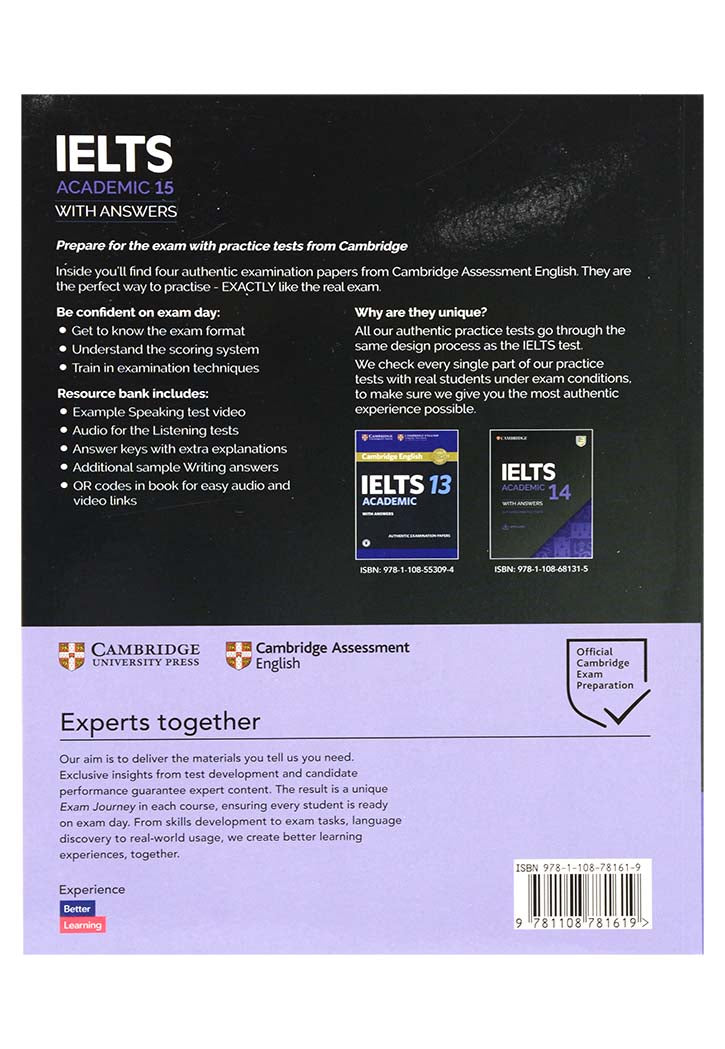 IELTS 15. Academic. Student's Book with Answers with Audio with