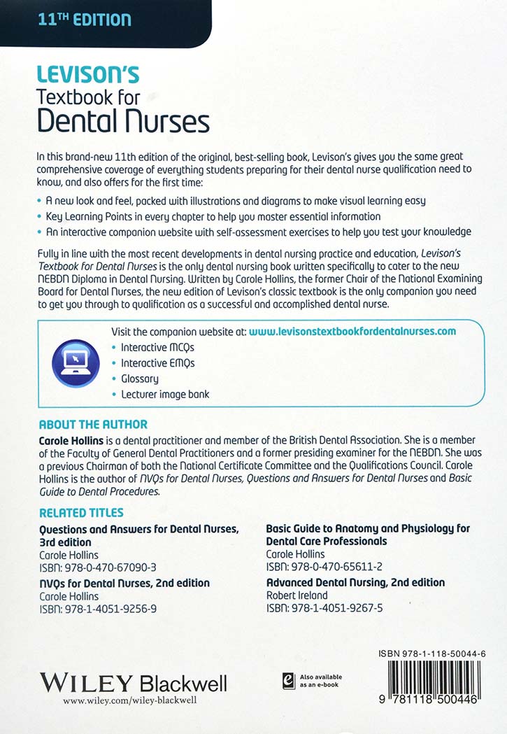 Levison's Textbook For Dental Nurses