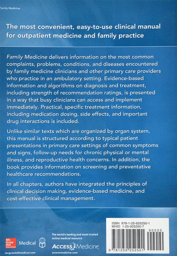 Family Medicine - Ambulatory Care And Prevention -6th Edition