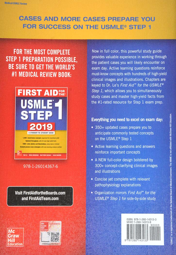 First Aid Cases For The Usmle Step 1 4th Edition