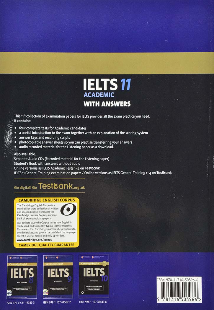 IELTS 11 Academic With Answers (With Audio)