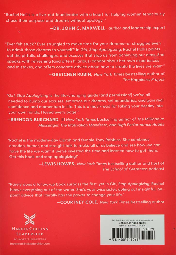 Girl , Stop Apologizing