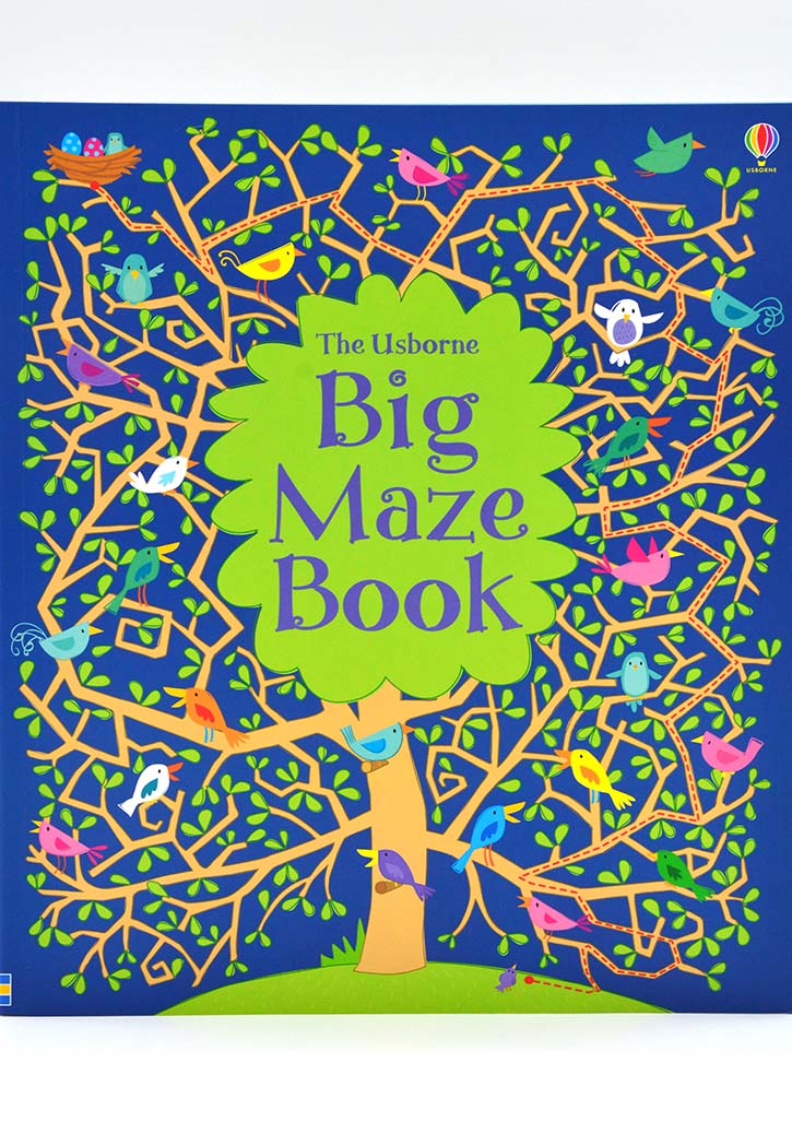 THE USBORNE BIG MAZE BOOK