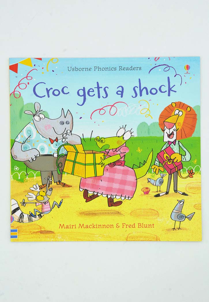 Usborne Phonics Readers - Croc Gets A Shock