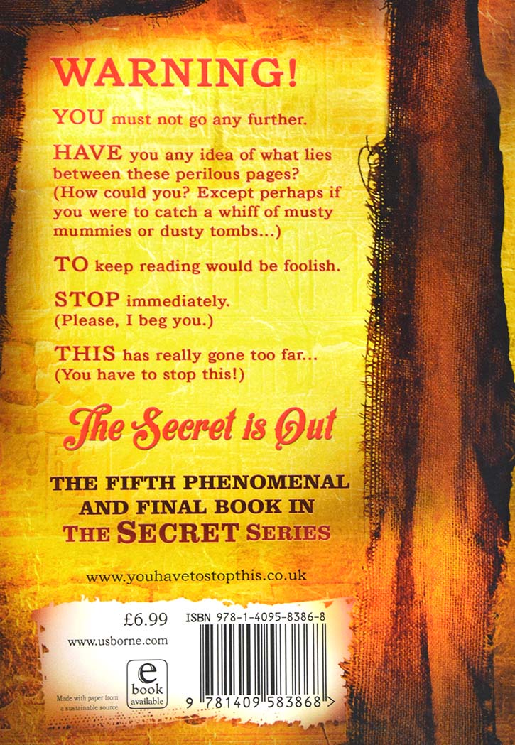 THE SECRET SERIES-YOU HAVE TO STOP THIS