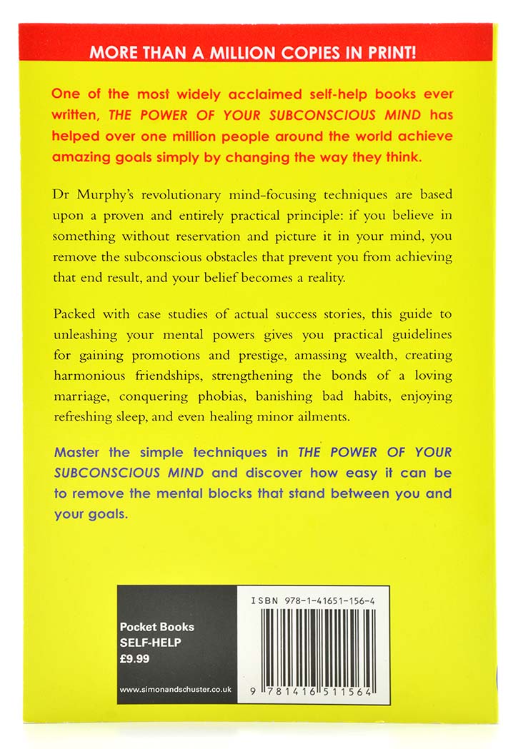 The Power of Your Subconscious Mind