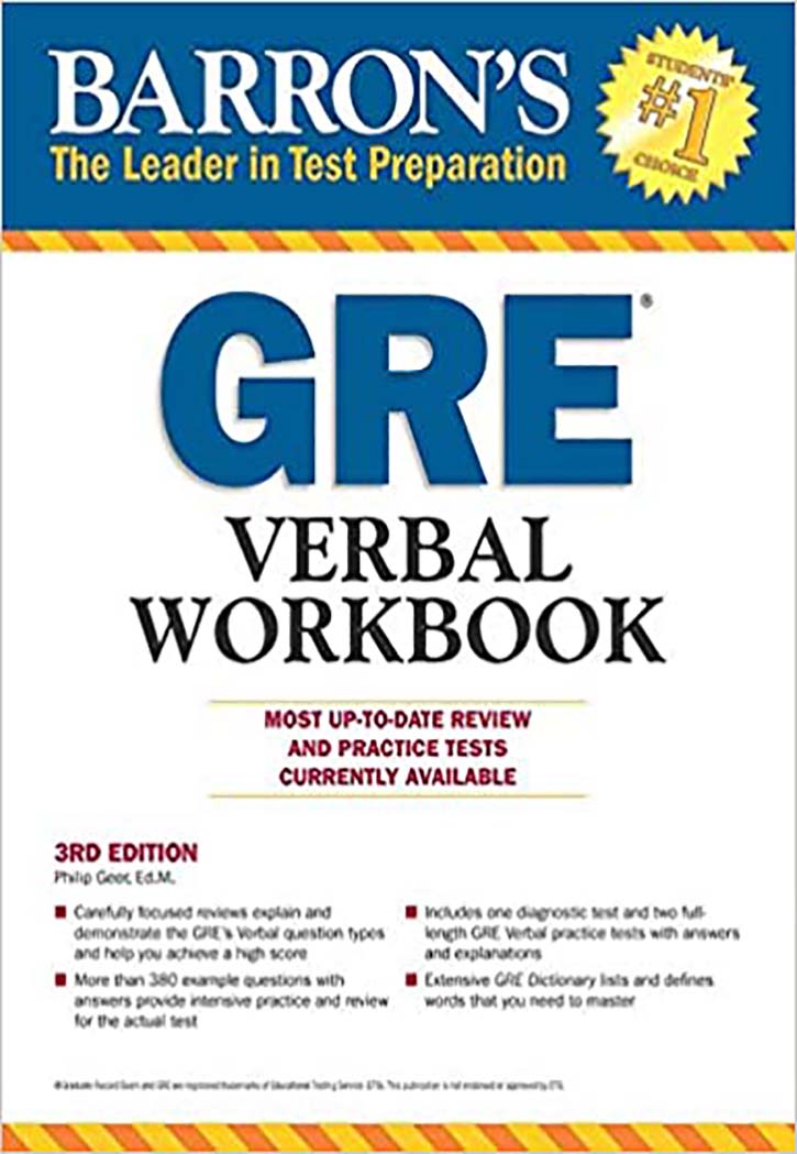 GRE Verbal Workbook 3rd Edition