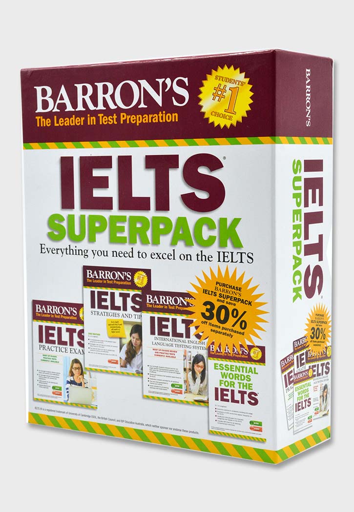 IELTS Superpack: Everything you need to excel on the IELTS